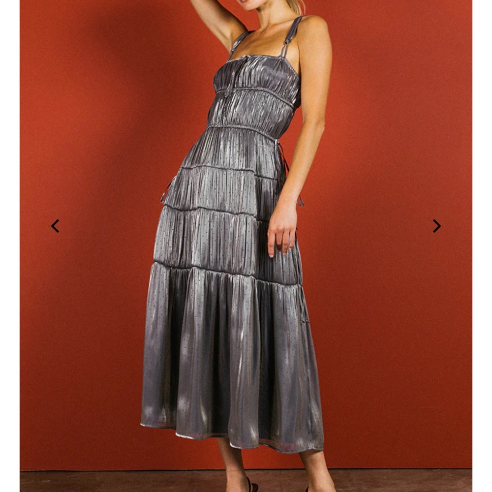 “Ciao Lucia” Tutti Dress Oyster